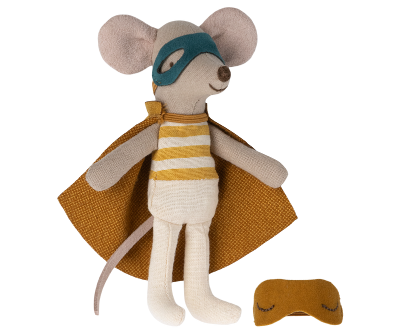 MAILEG Superhero Mouse in a Box