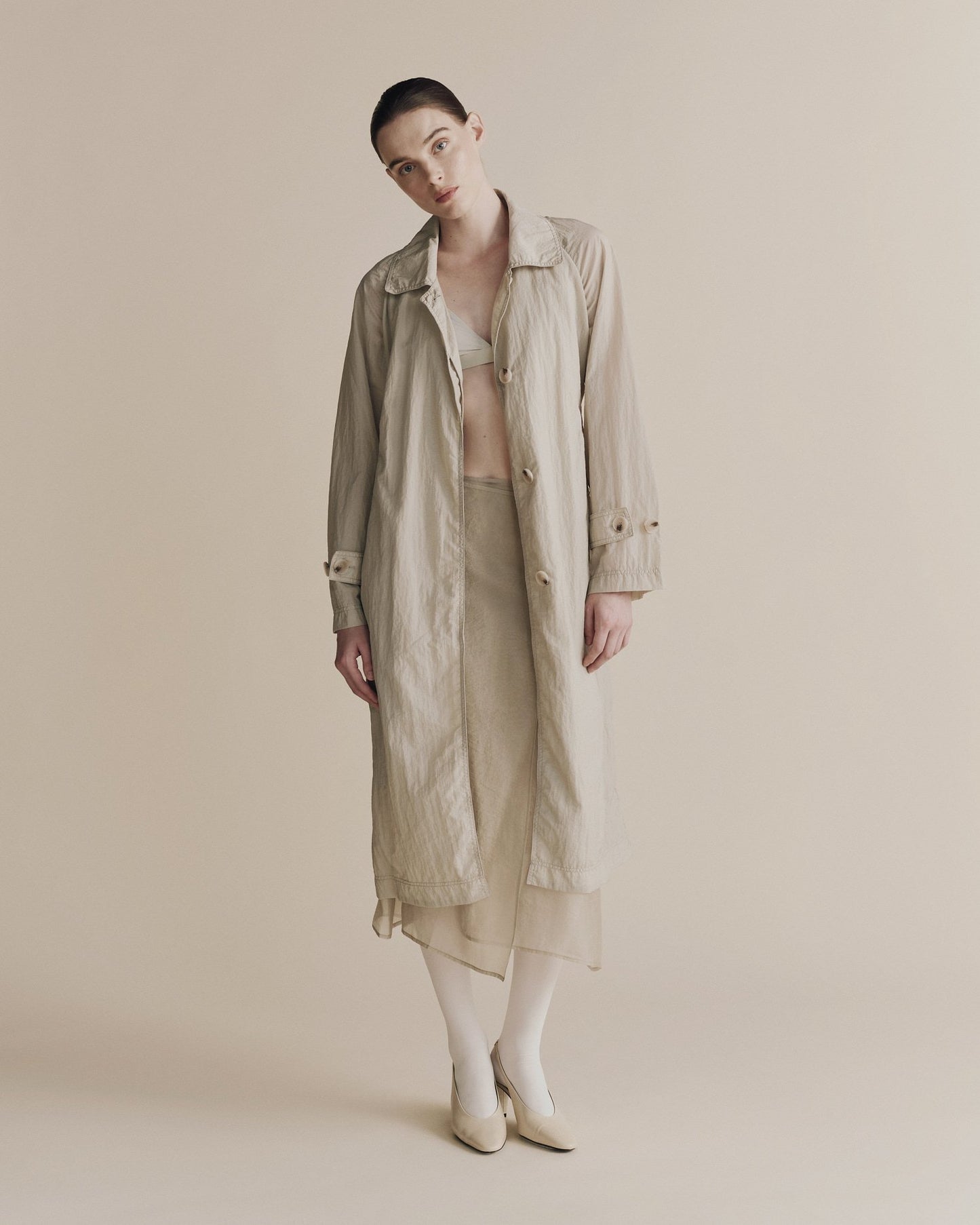 MIJEONG PARK Semi Sheer Trench