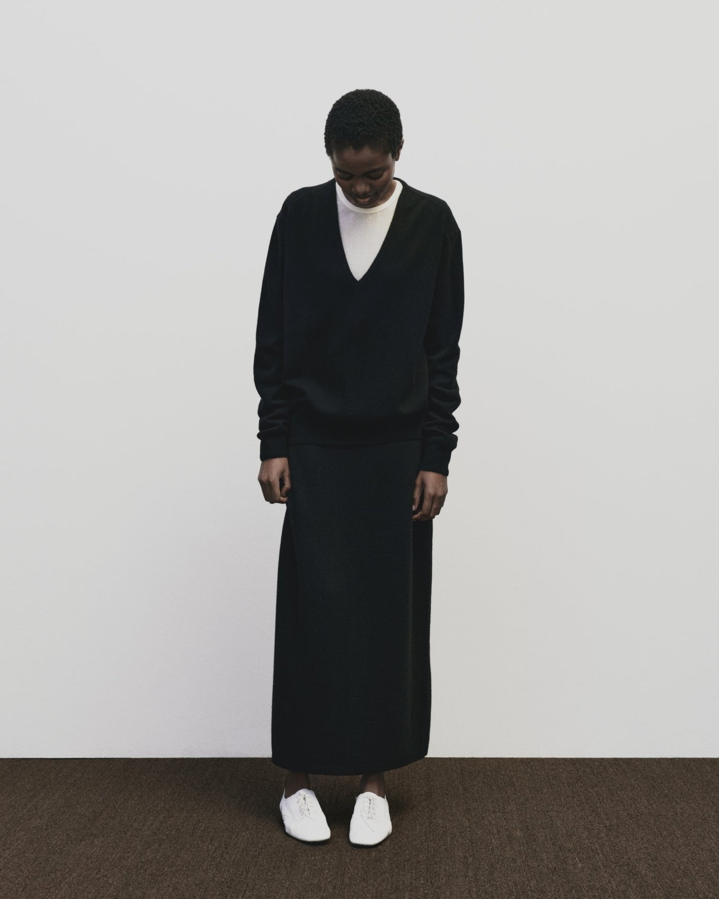 MIJEONG PARK Cashmere Blend Knit Midi Skirt