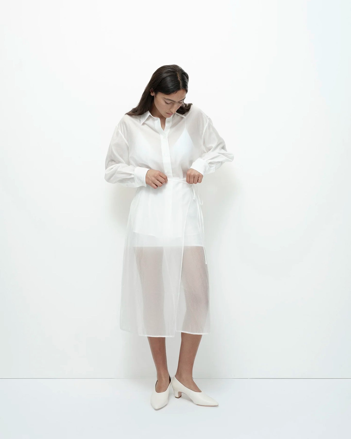 MIJEONG PARK Organza Wrap Skirt