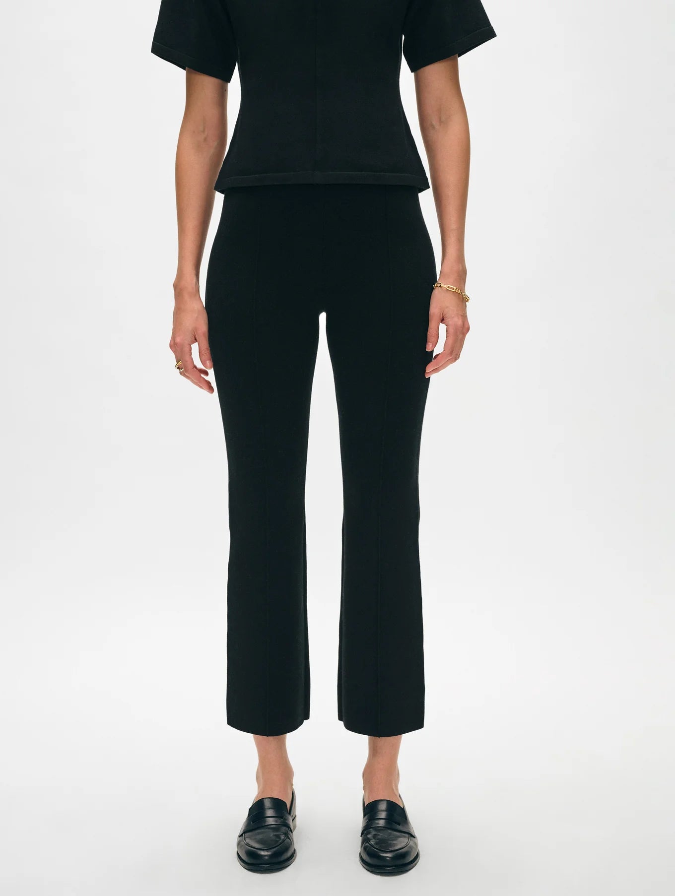 WHITE + WARREN Superfine Organic Cotton Kick Flare Pant