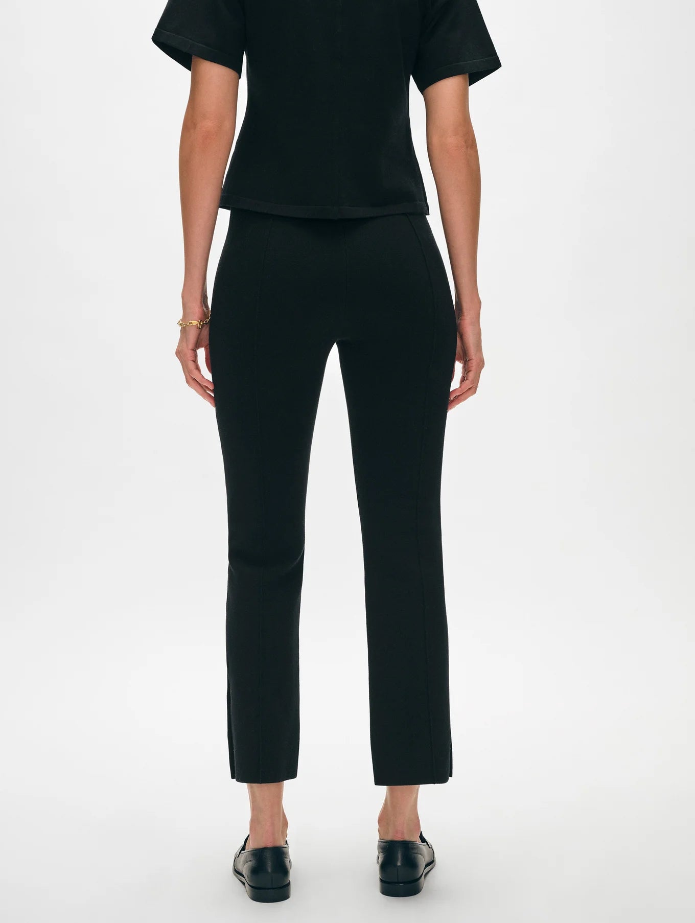 WHITE + WARREN Superfine Organic Cotton Kick Flare Pant