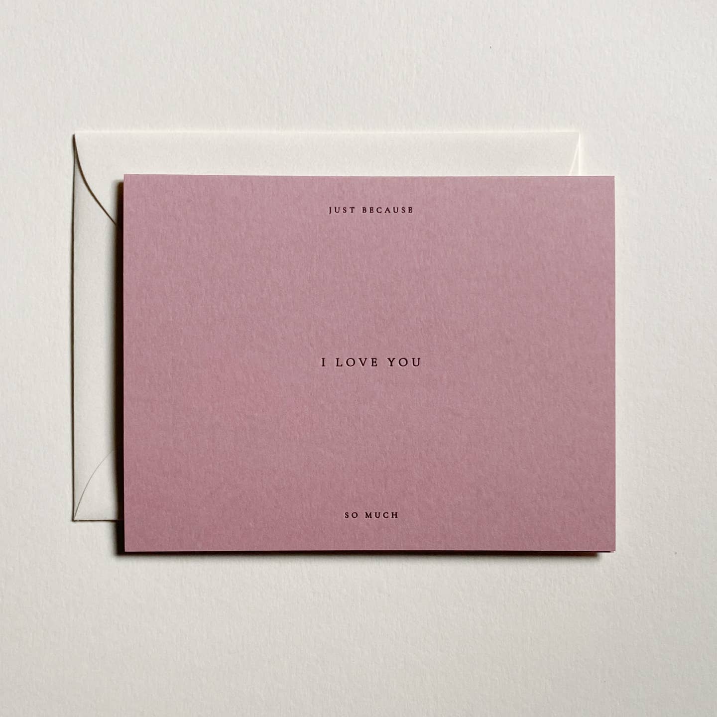 JAYMES PAPER I Love You Card No. 1