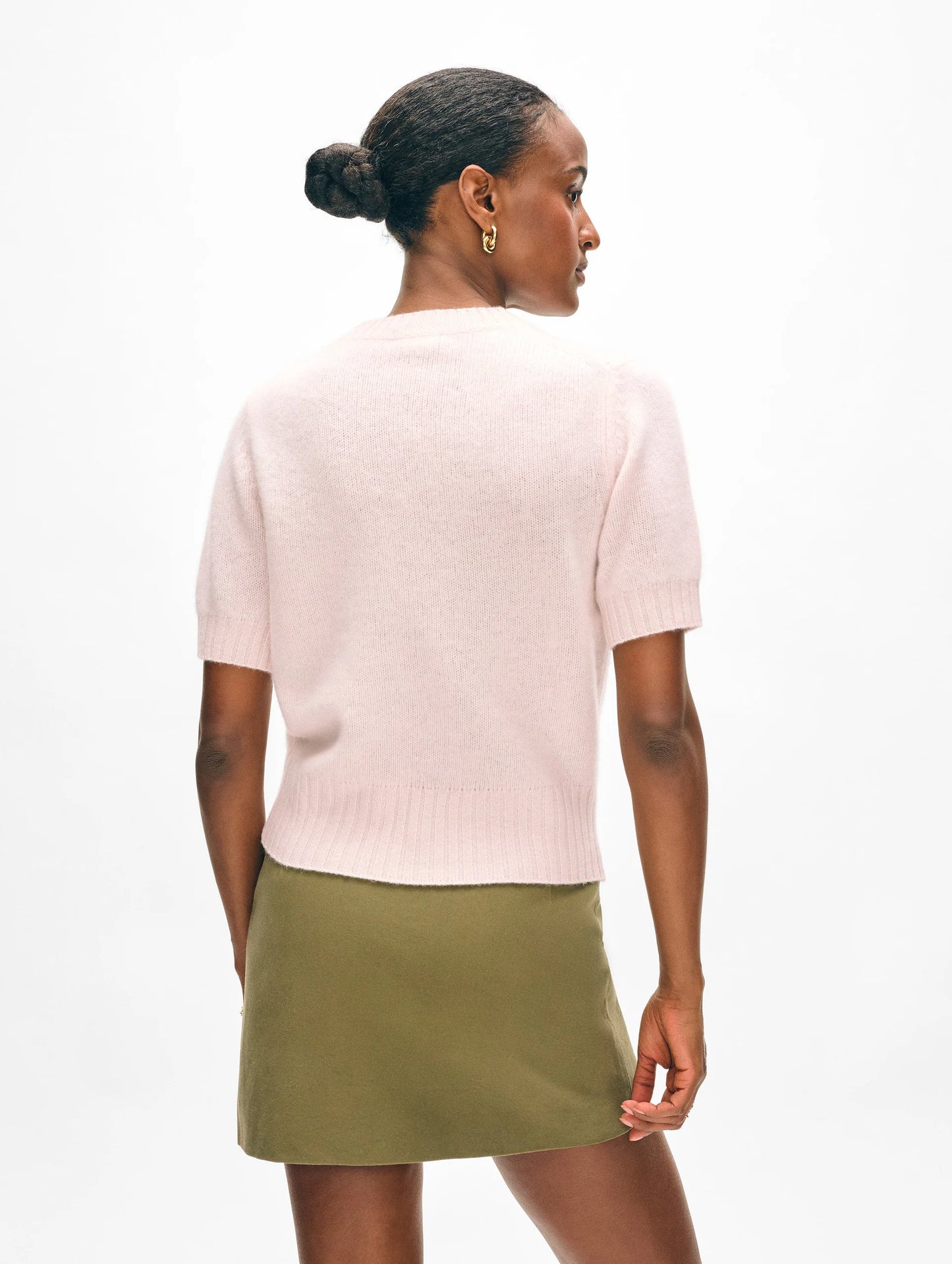 WHITE + WARREN Cashmere Featherweight T-shirt