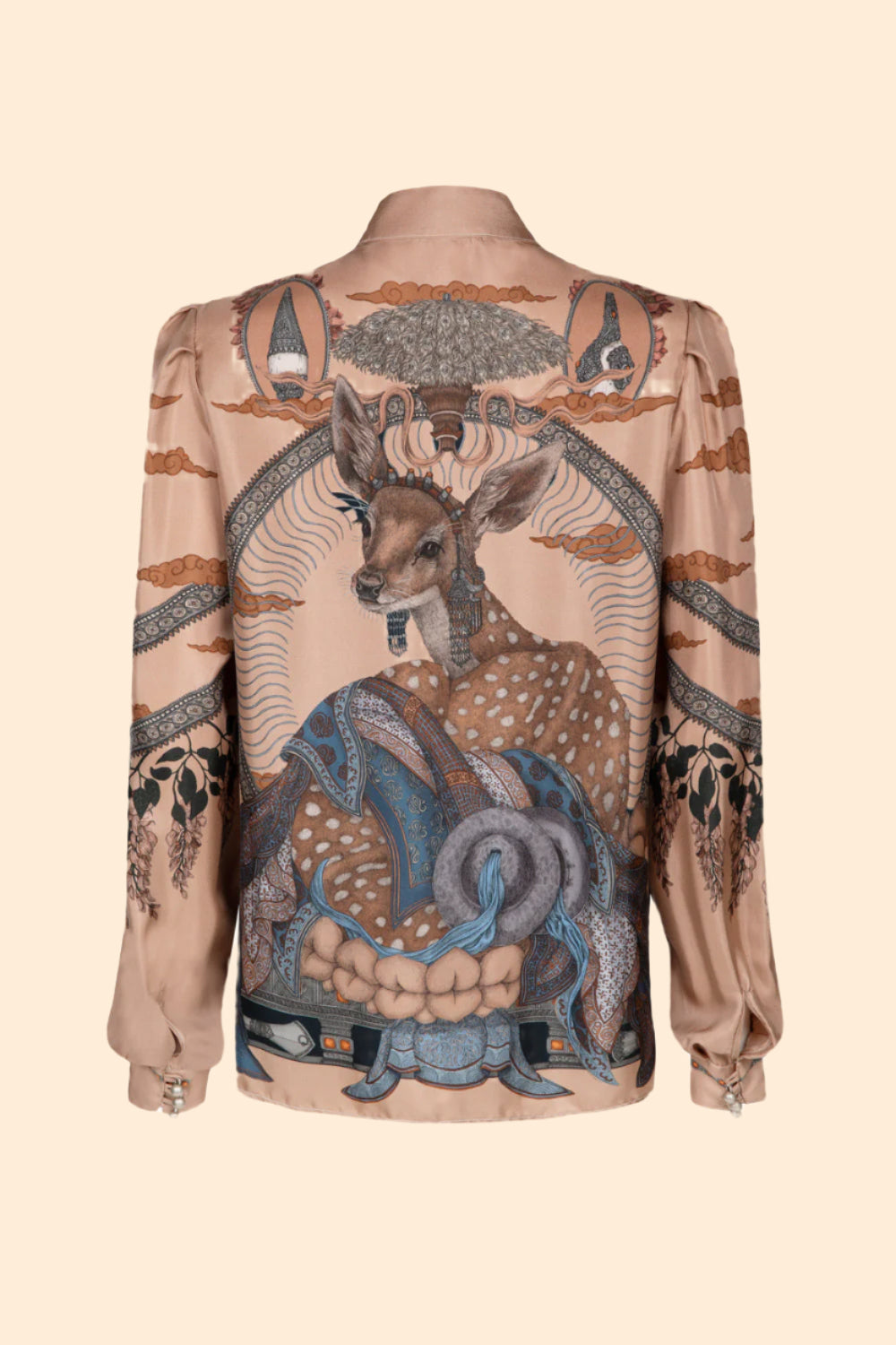 SABINA SAVAGE The Song Deer Blouse