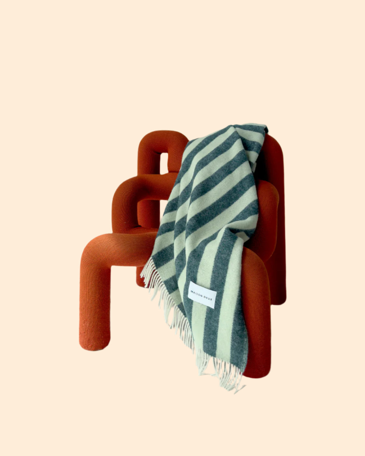 MAISON DEUX Candy Wrap Blanket