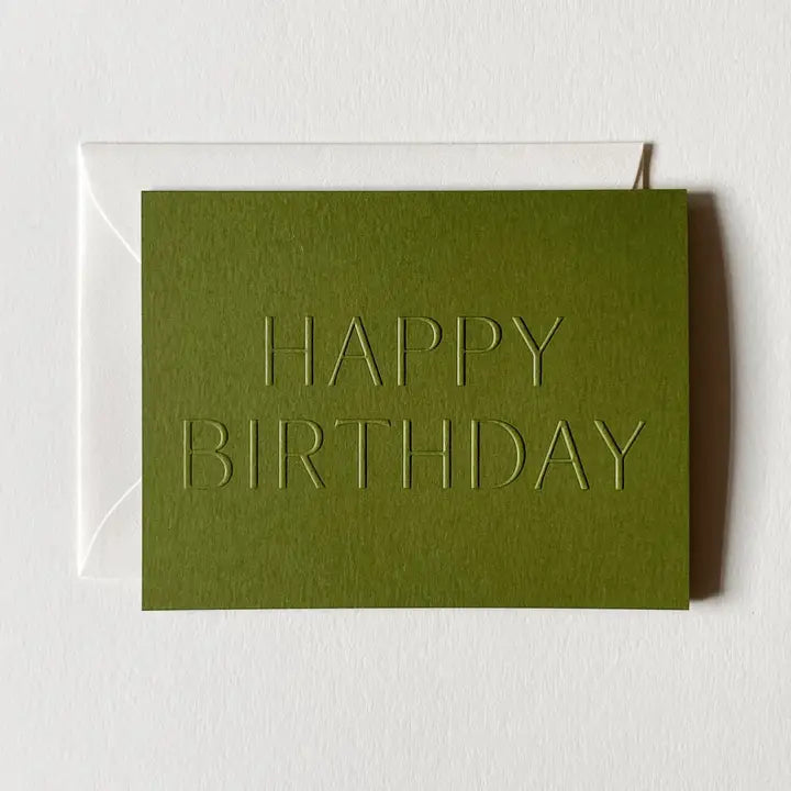 JAYMES PAPER Happy Birthday Card No. 10