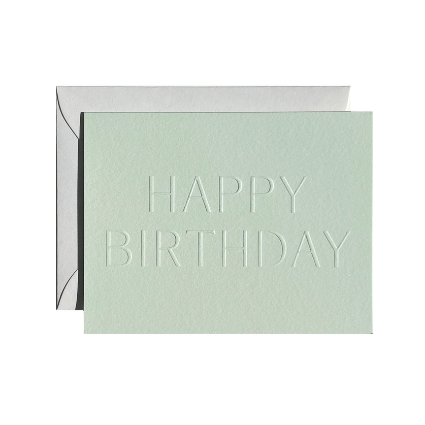 JAYMES PAPER Happy Birthday Card No. 10