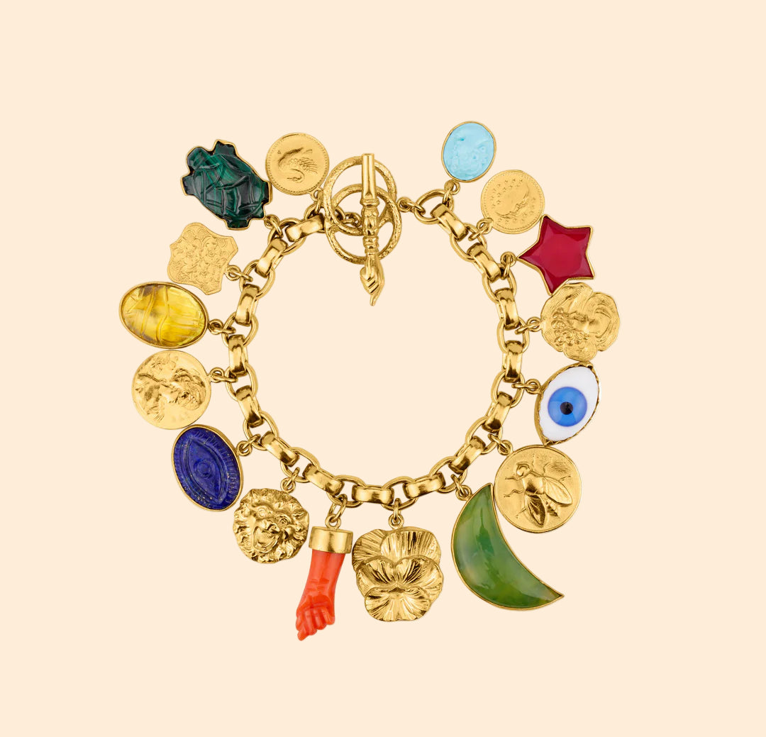 GRAINNE MORTON Chunky Charm Bracelet