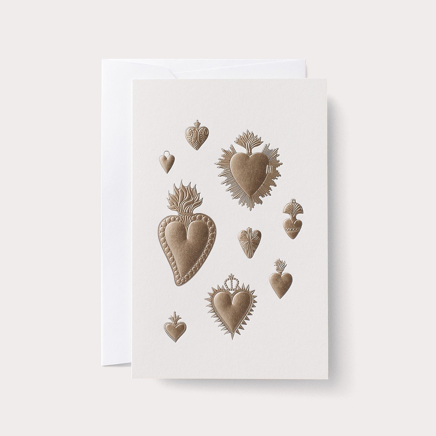 NOAT Heart Milagros Greeting Card