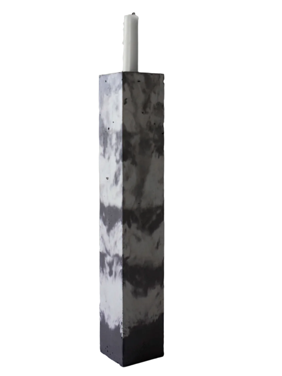 STUDIO BADGE Concrete Block Candleholder