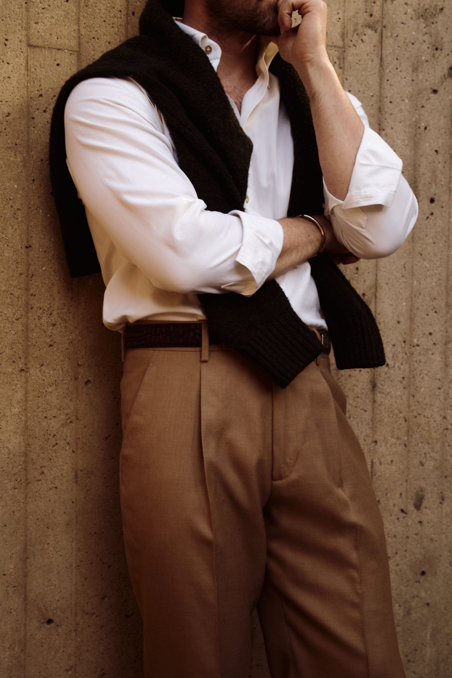 UNCOMMON MAN The David Trouser Camel