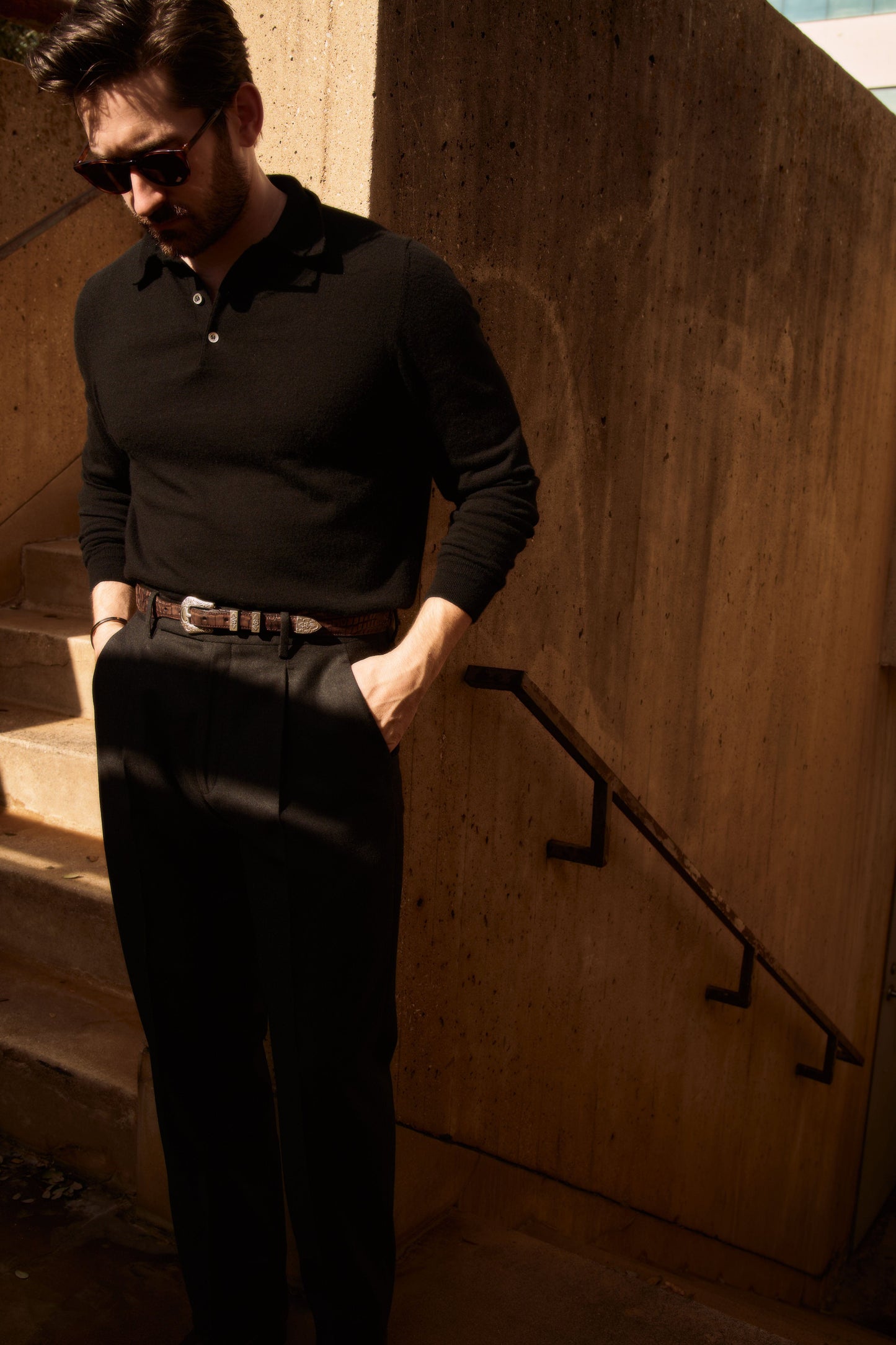 UNCOMMON MAN The David Trouser Charcoal
