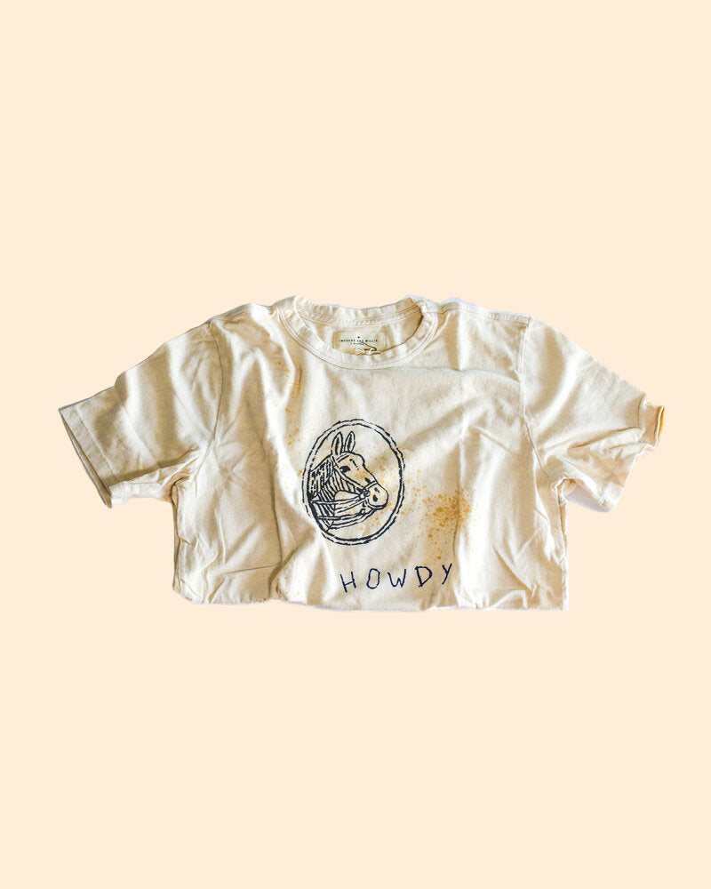 IMOGENE + WILLIE Howdy T-shirt