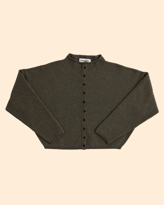 JAMES STREET Shunken Peri Cardigan – Commerce