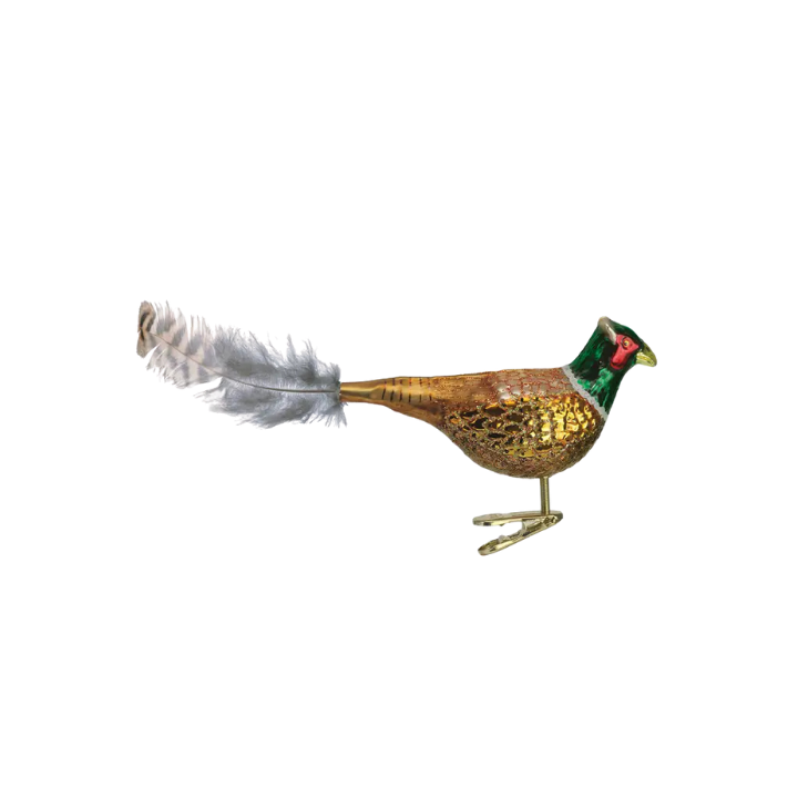 OLD WORLD CHRISTMAS Pheasant Ornament