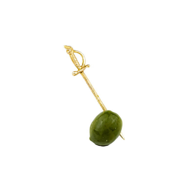 SHELTON METAL Sword Martini Pick Set of 4