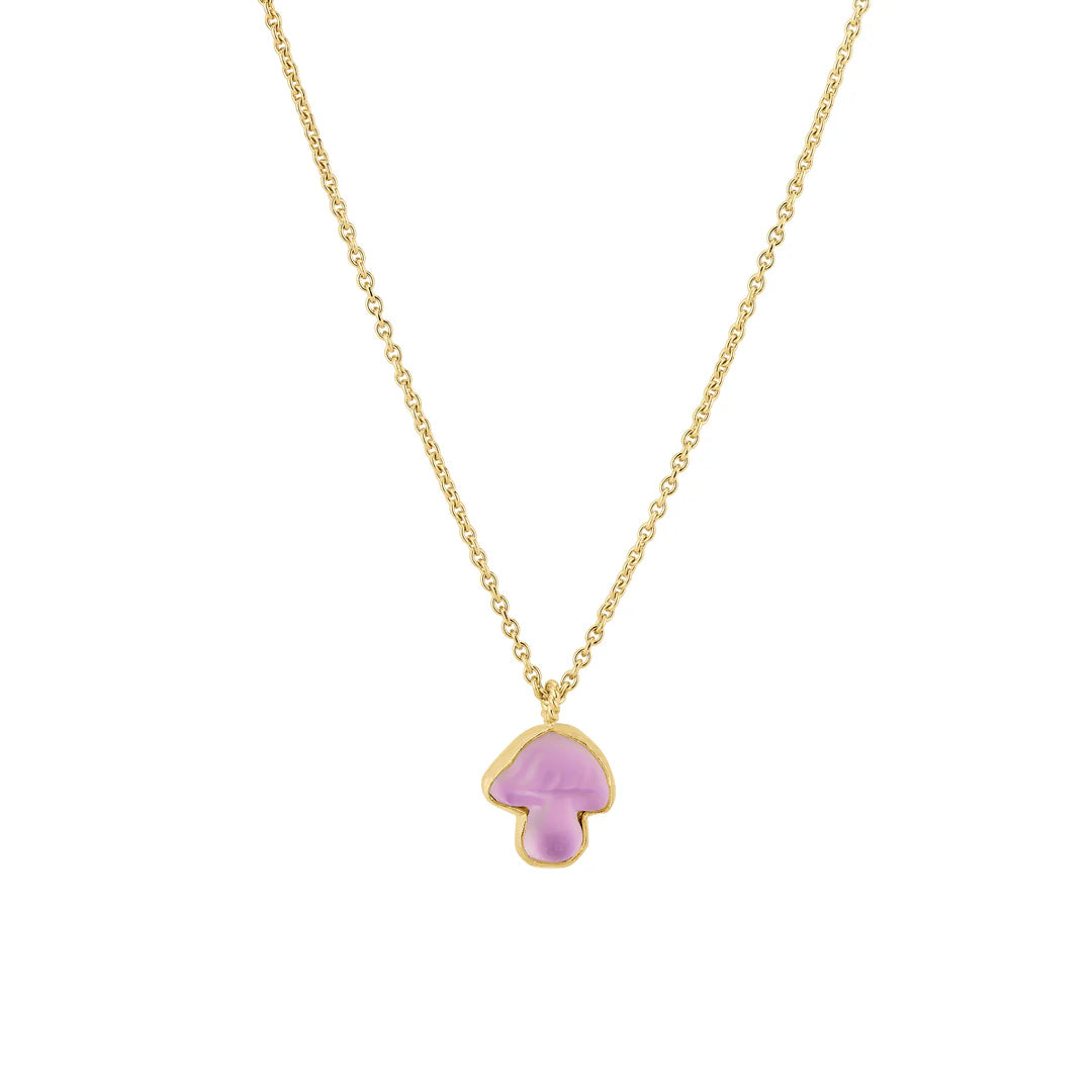 GRAINNE MORTON Mushroom Charm Necklace