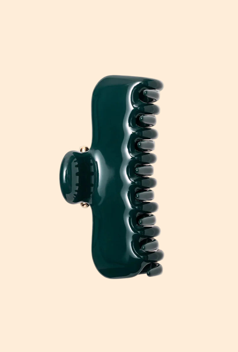 UNDO HAIRWARE No. 4 Claw Clip Deep Green