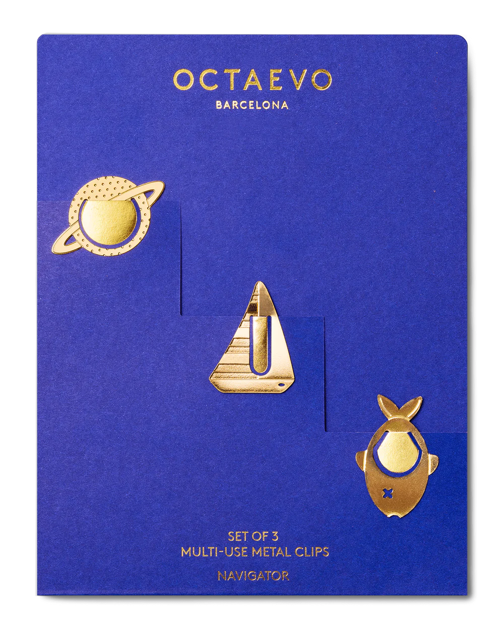 OCTAVEO Navigator Multi-Use Clips Blue