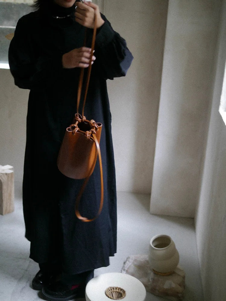 KAMARO'AN Drawsting Bucket Bag 24