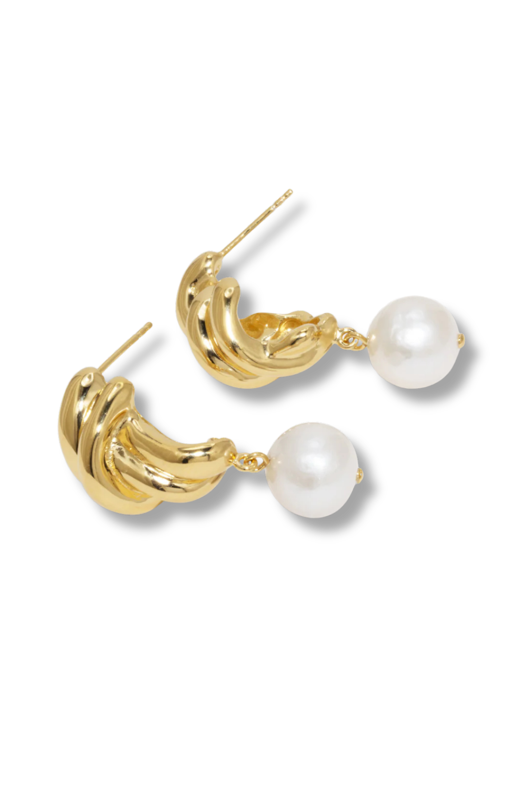 COMPLETEDWORKS Reverse Pearl Earrings