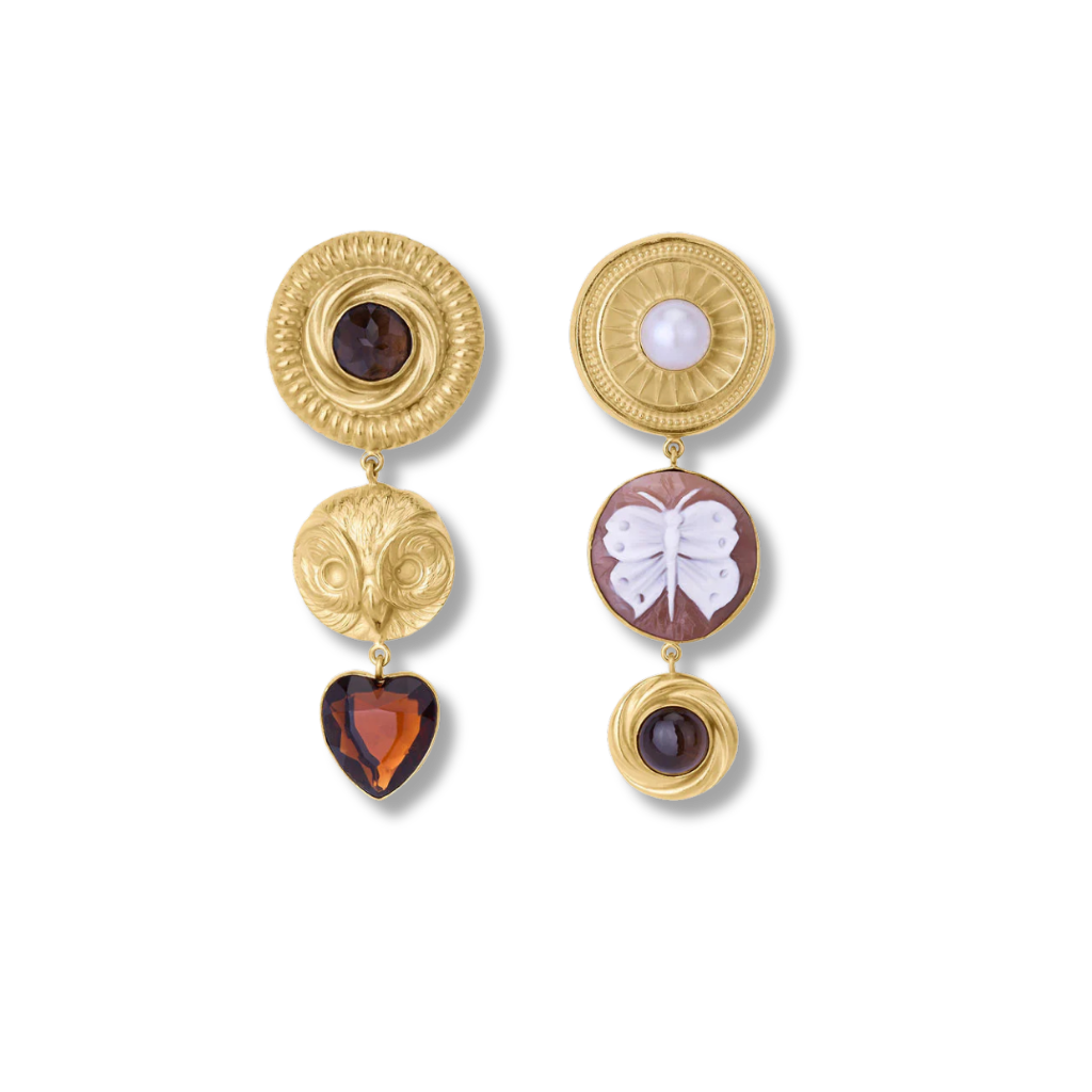 GRAINNE MORTON Triple Drop Earrings