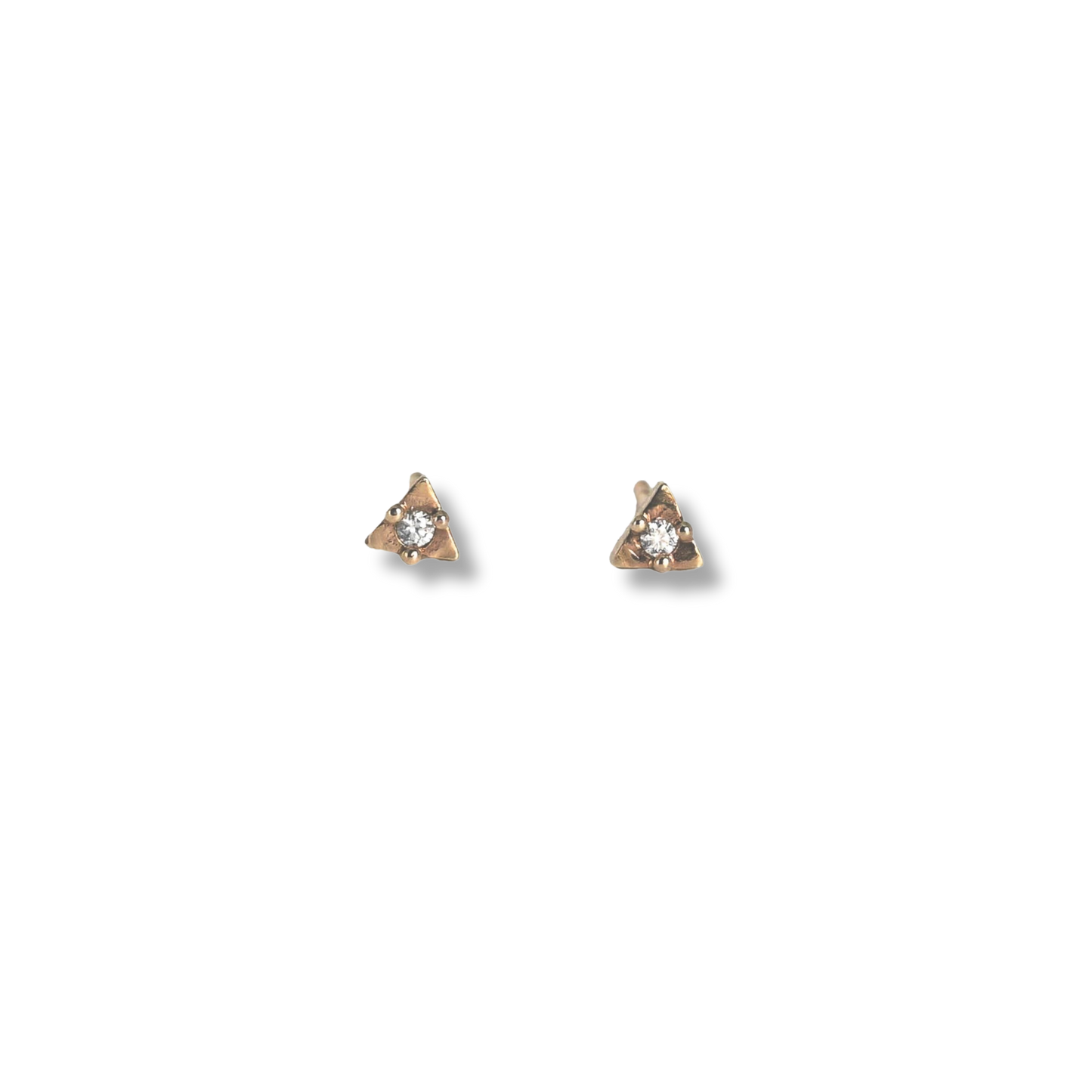 LINDSEY ALLEN Diamond Trine Studs
