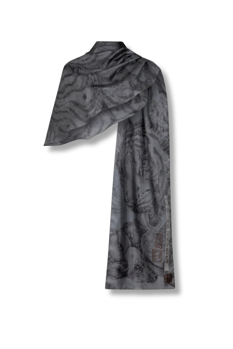 SABINA SAVAGE Zouyu, Cry The Deer Silk Drape