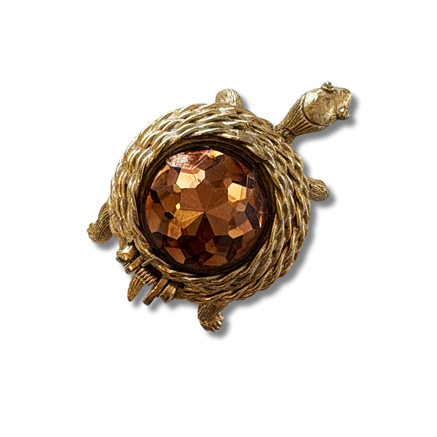 HOUSE OF GOOD MERCANTILE Turtle Perfumed Brooch