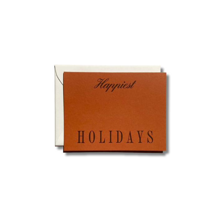 JAYMES PAPER Happiest Holidays Card No. 05