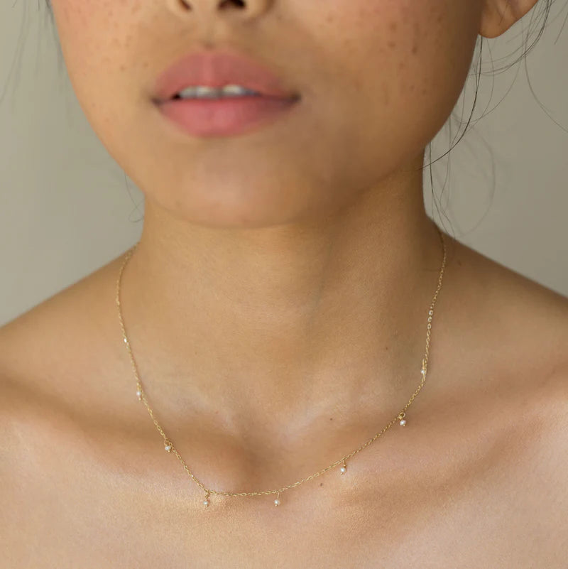 GJENMI Pearl Shaker Necklace