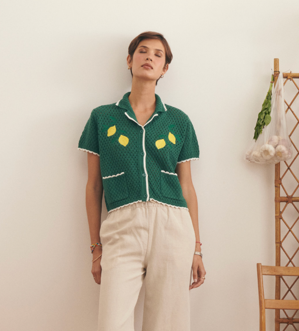 MAISON LABICHE Souchier Lemon Shirt