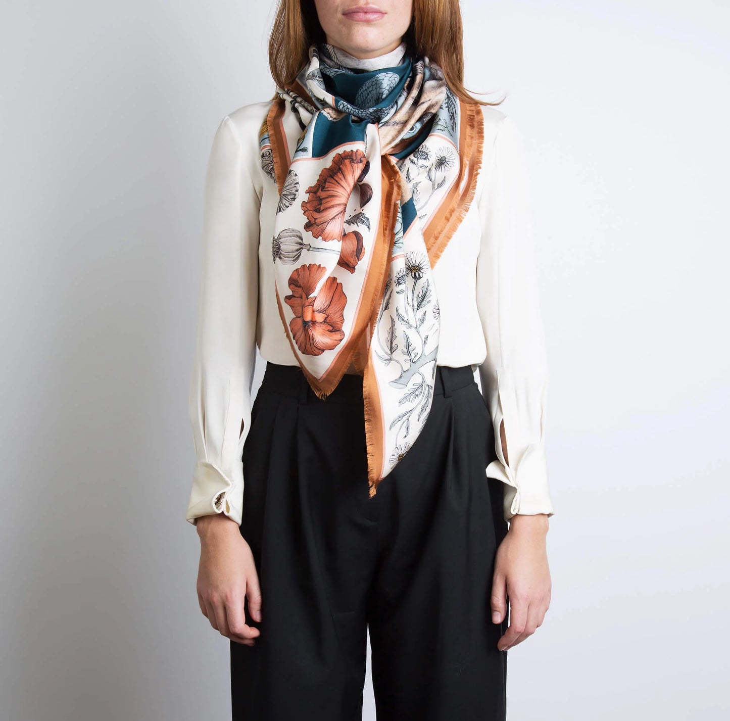 SABINA SAVAGE The Cougar and Serpent Scarf