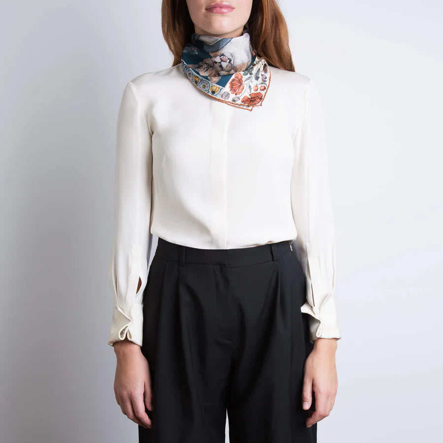 SABINA SAVAGE The Cougar and Serpent Scarf