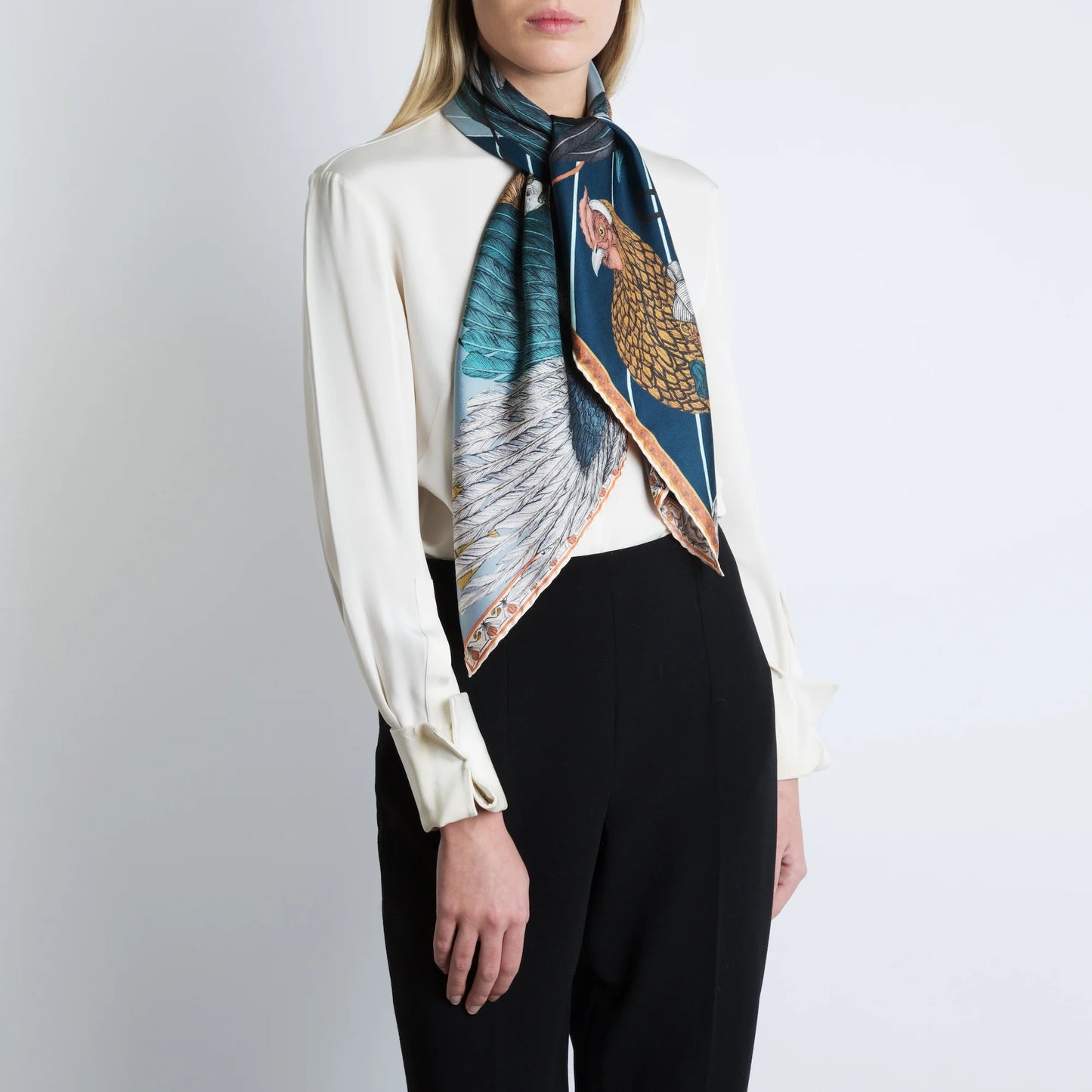 SABINA SAVAGE The Rooster's Dance Scarf