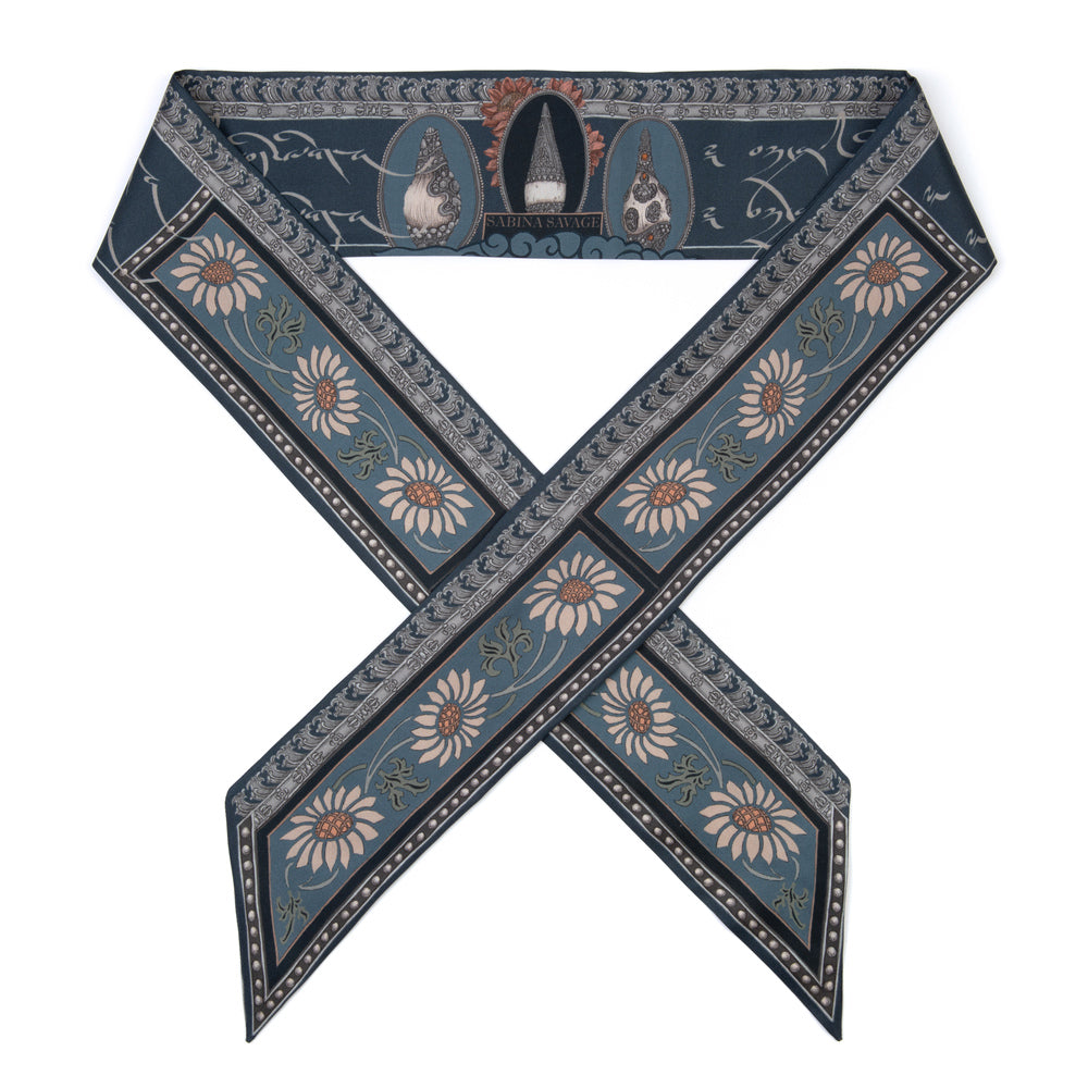 SABINA SAVAGE The Song Deer Ribbon Scarf