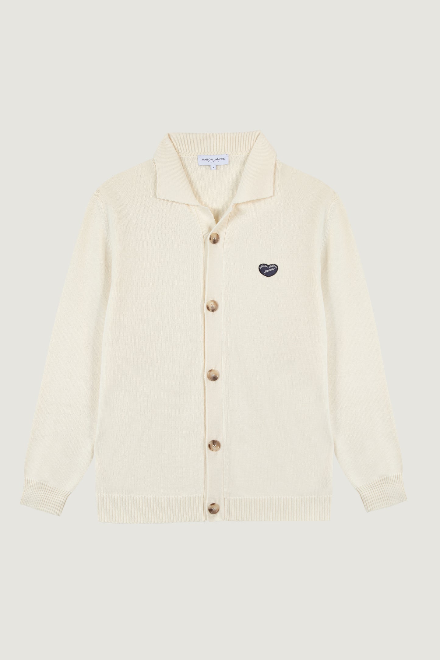 MAISON LABICHE Ingold Patch Cardigan