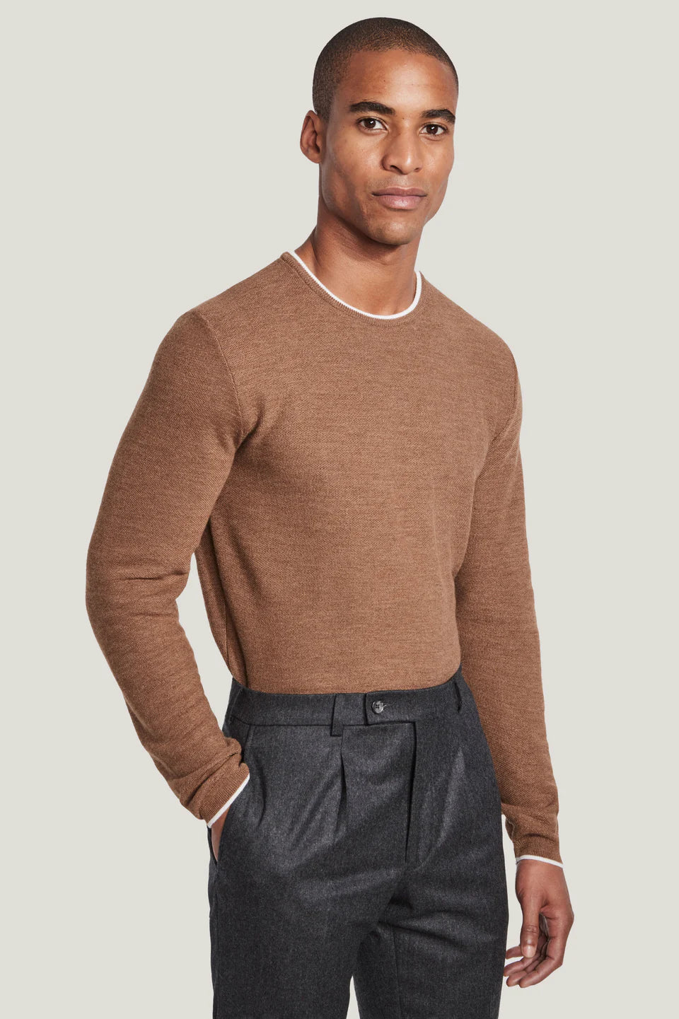 JACK VICTOR Belvedere Crew Neck