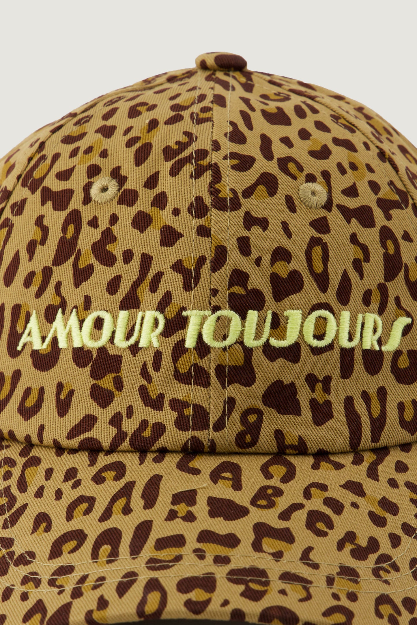 MAISON LABICHE Beaumont Amour Leopard Hat