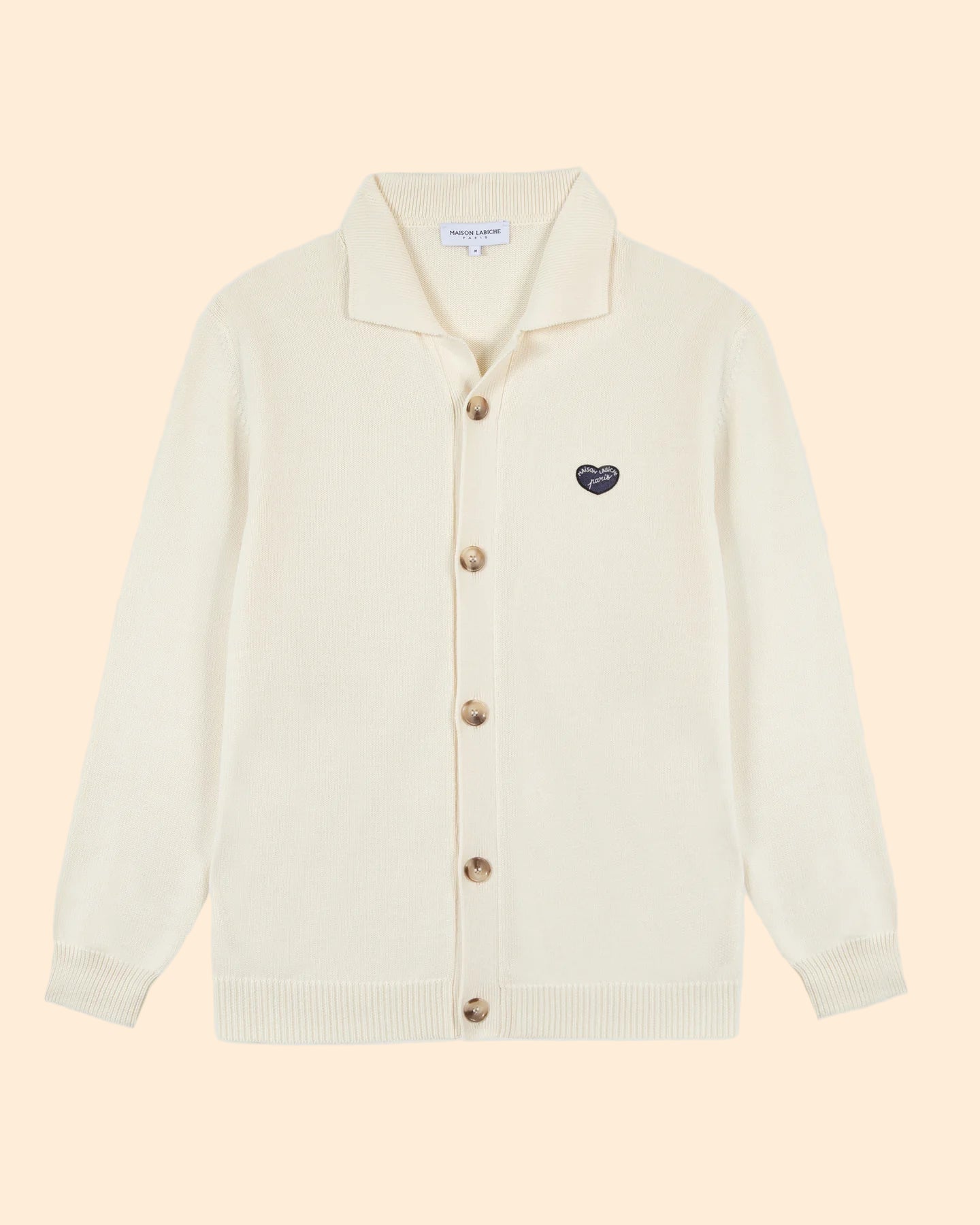 MAISON LABICHE Ingold Patch Cardigan