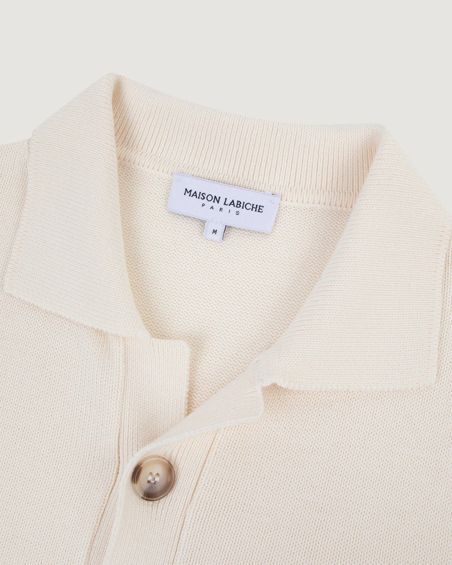 MAISON LABICHE Ingold Patch Cardigan