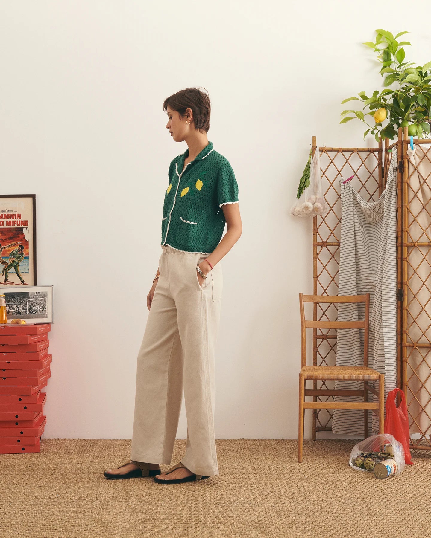 MAISON LABICHE Souchier Lemon Shirt