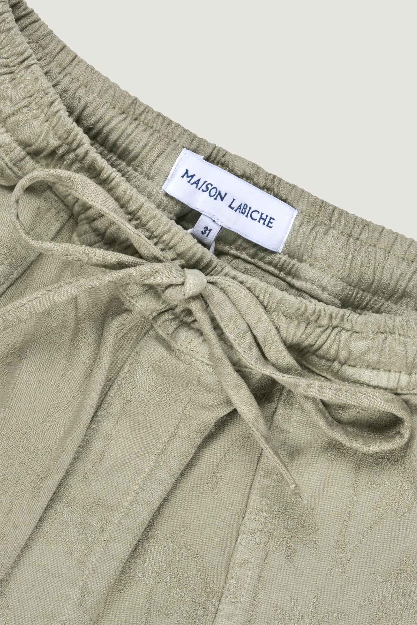 MAISON LABICHE Guigner Jacquard Cotton Pant