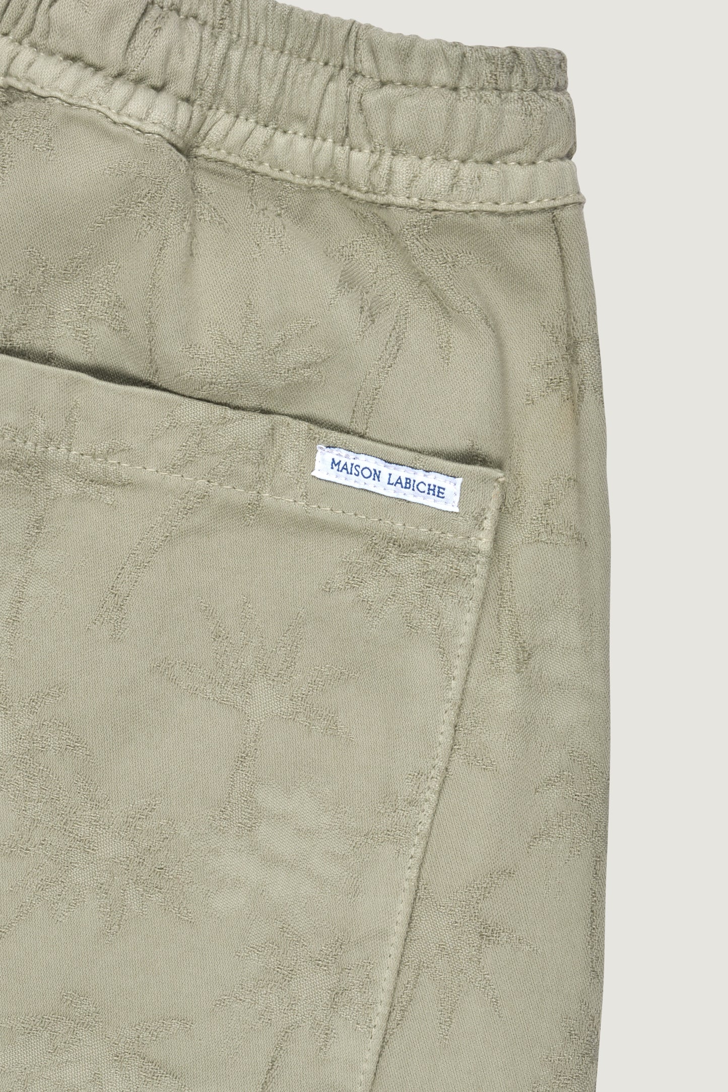 MAISON LABICHE Guigner Jacquard Cotton Pant