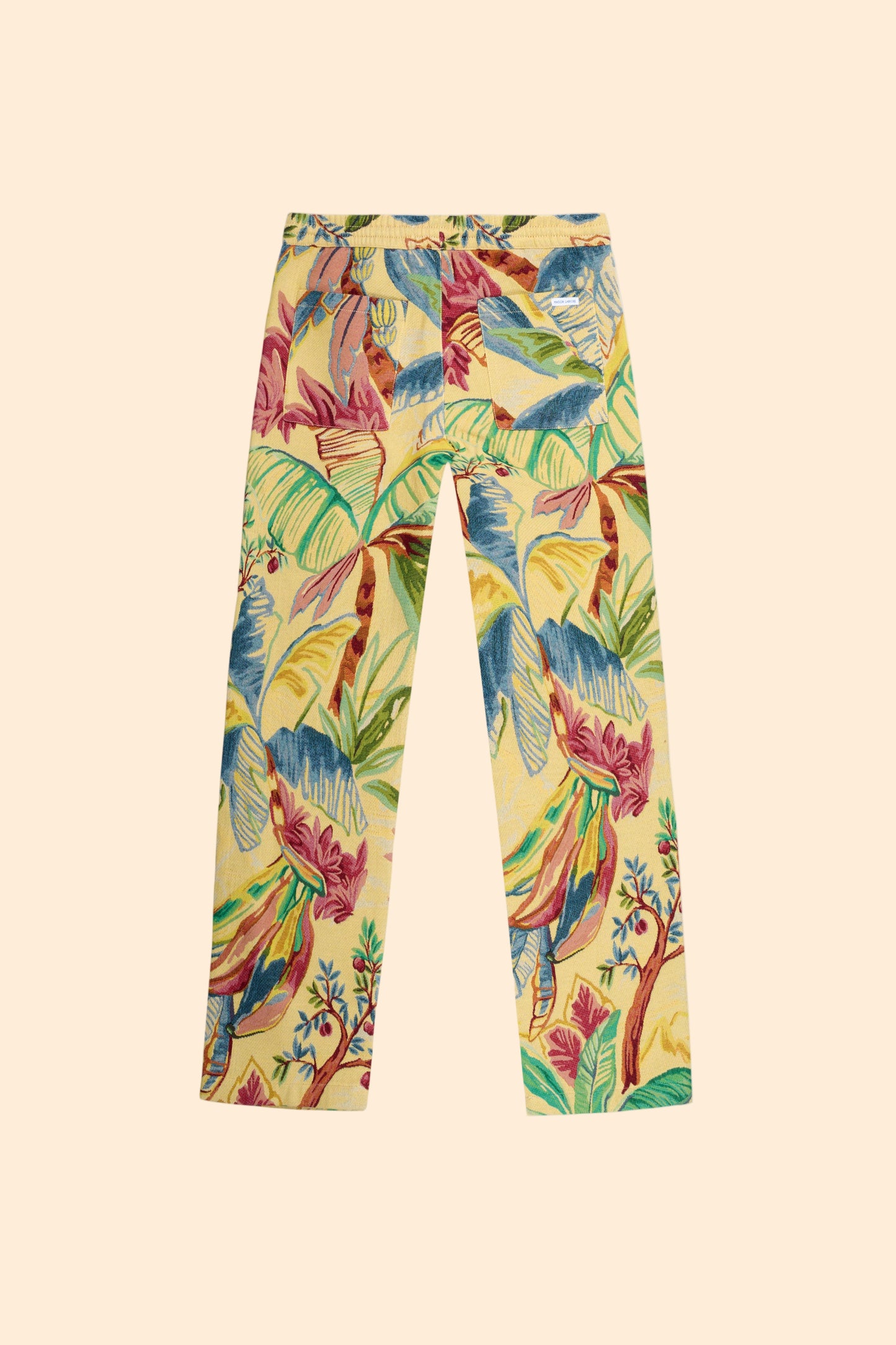 MAISON LABICHE Guigner Jacquard Palm Tree Pant