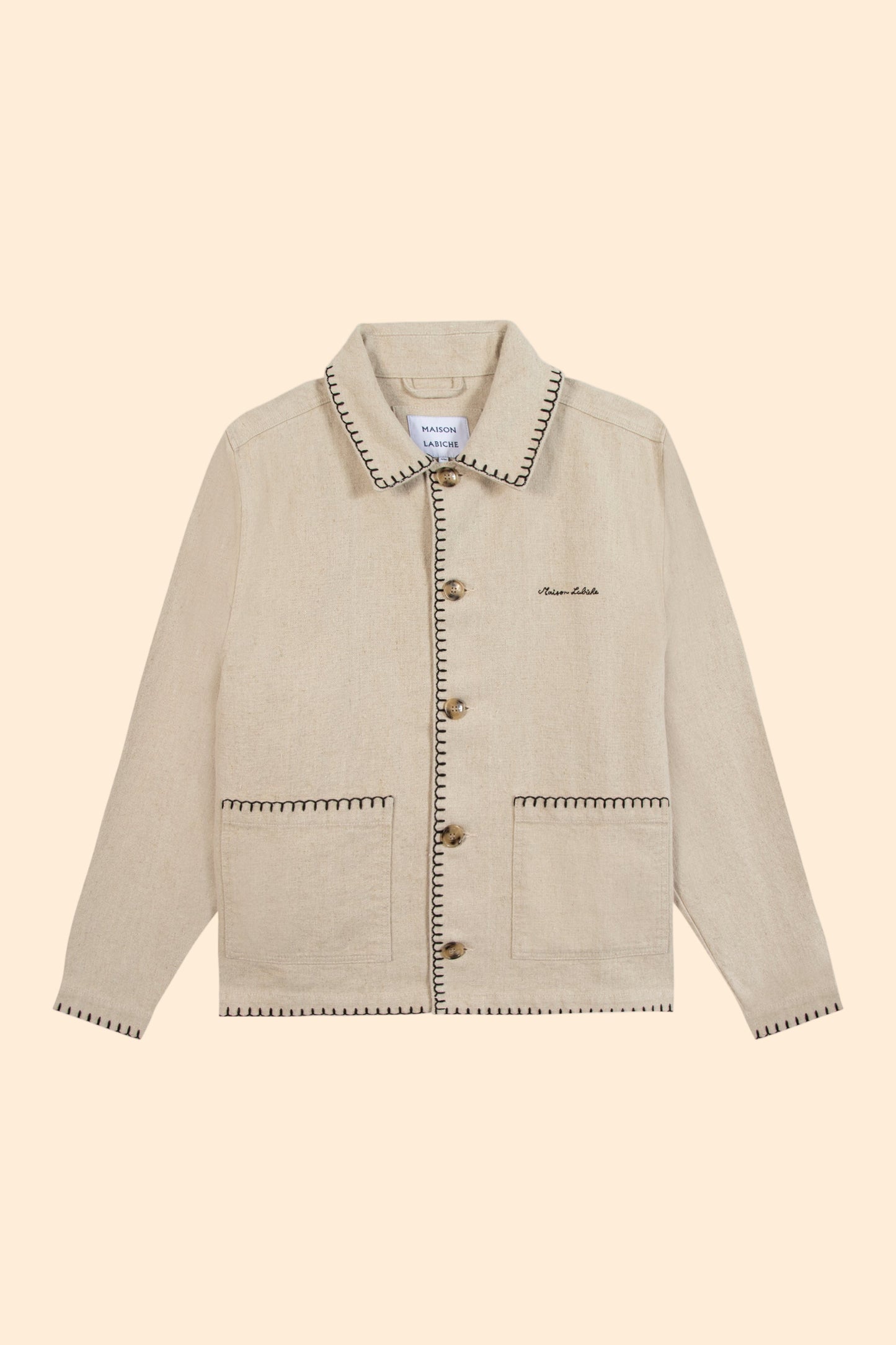 MAISON LABICHE Linen Boat Jacket