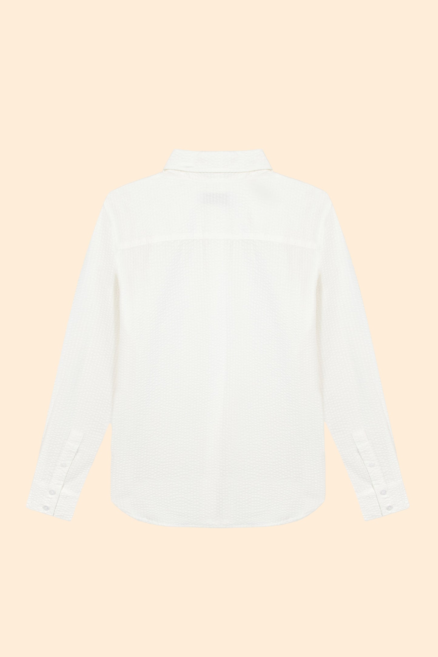 MAISON LABICHE Grisel Seersucker Amour Toujours Shirt