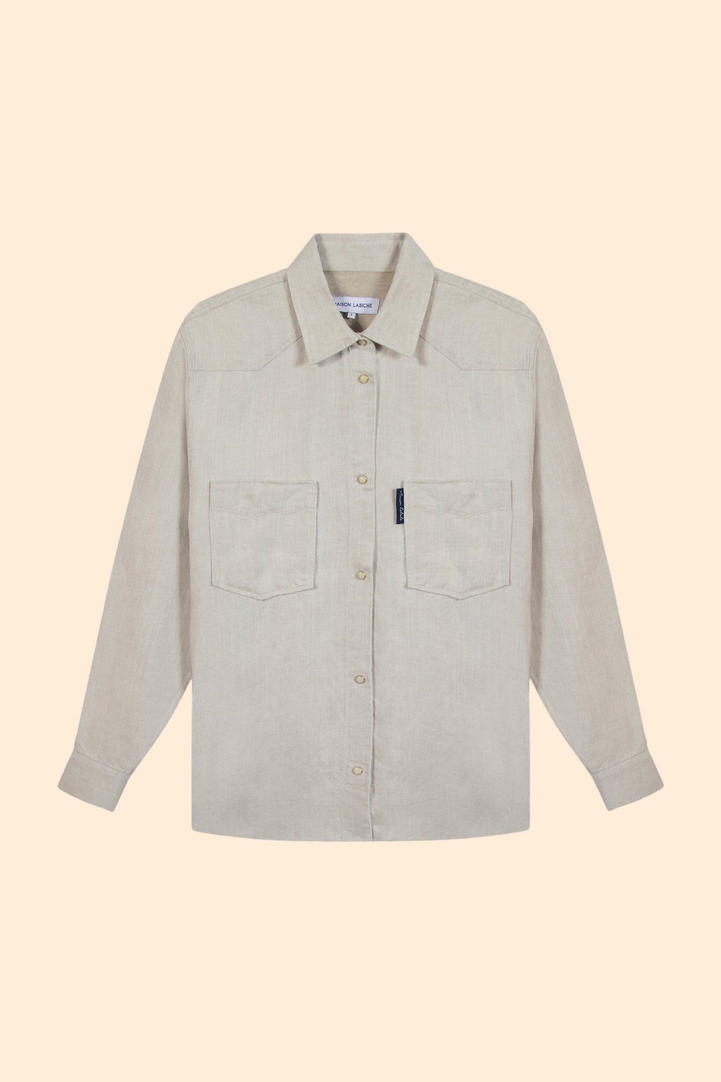 MAISON LABICHE Monselet Postcard Shirt