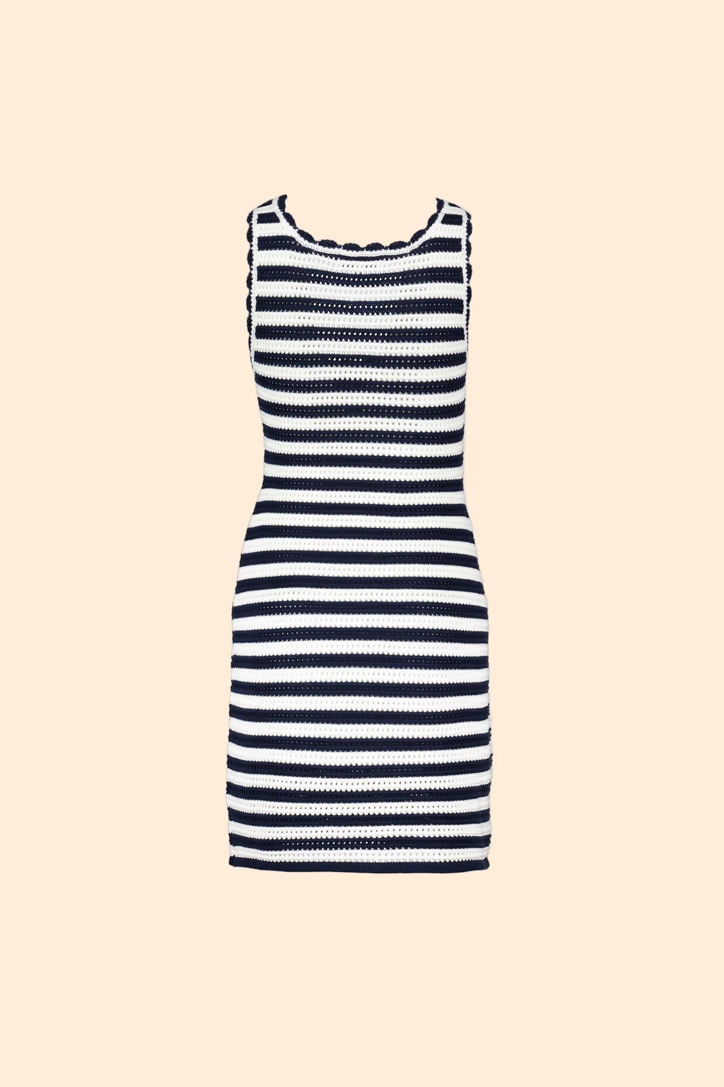 MAISON LABICHE Sache Cotton Patch Coeur Dress